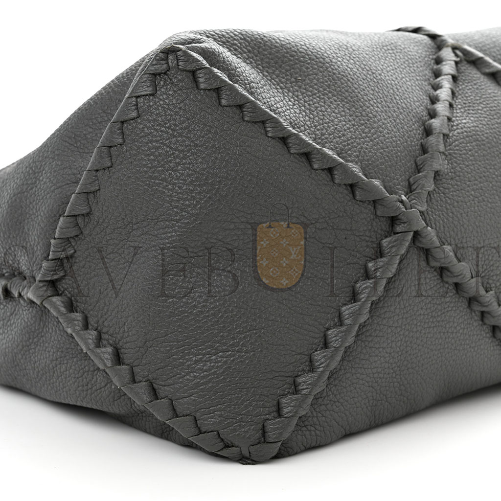 BOTTEGA VENETA CERVO DEERSKIN HOBO GREY 1426292 (41*30*22cm)