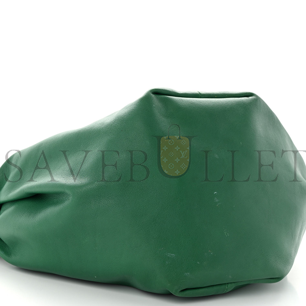 BOTTEGA VENETA NAPPA MINI DOUBLE KNOT BAG RACING GREEN (28*15*14cm) BOTTEGA VENETA NAPPA MINI DOUBLE KNOT BAG RACING GREEN (28*15*14cm)