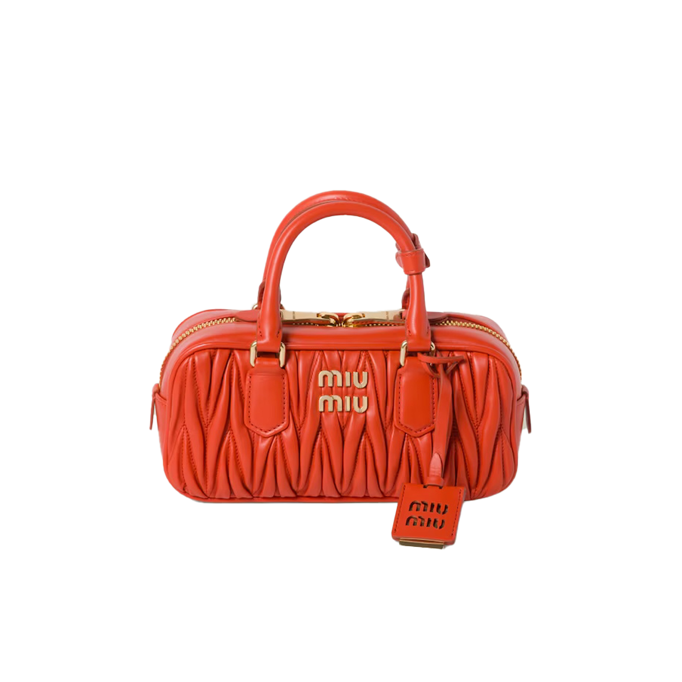 MIU MIU ARCADIE MATELASSÉ NAPPA LEATHER BAG 5BB142 (22*10.5*7.5cm) MIU MIU ARCADIE MATELASSÉ NAPPA LEATHER BAG 5BB142 (22*10.5*7.5cm)