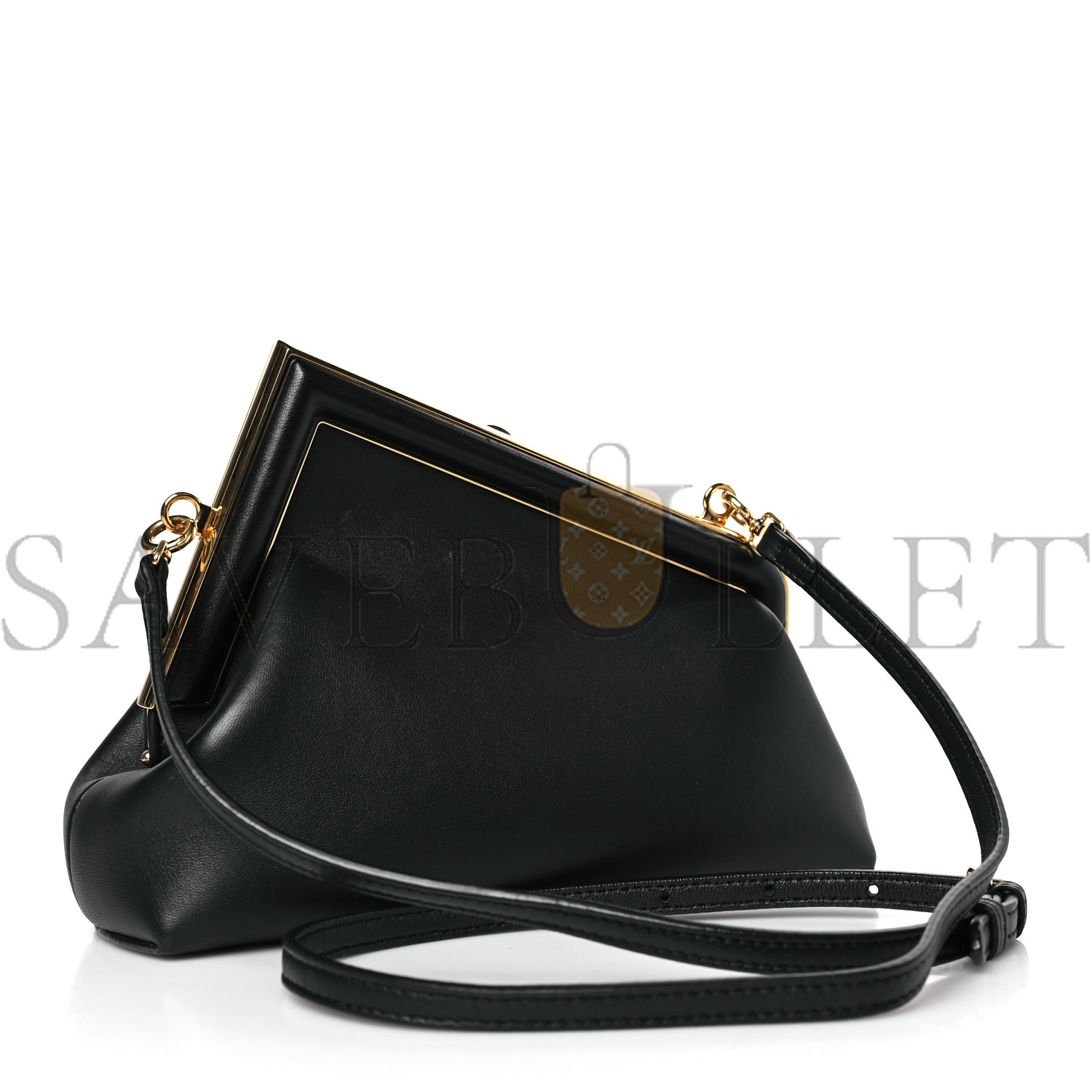 FENDI SHINY NAPPA SMALL FENDI FIRST BLACK (26*18*9.5cm) FENDI SHINY NAPPA SMALL FENDI FIRST BLACK (26*18*9.5cm)
