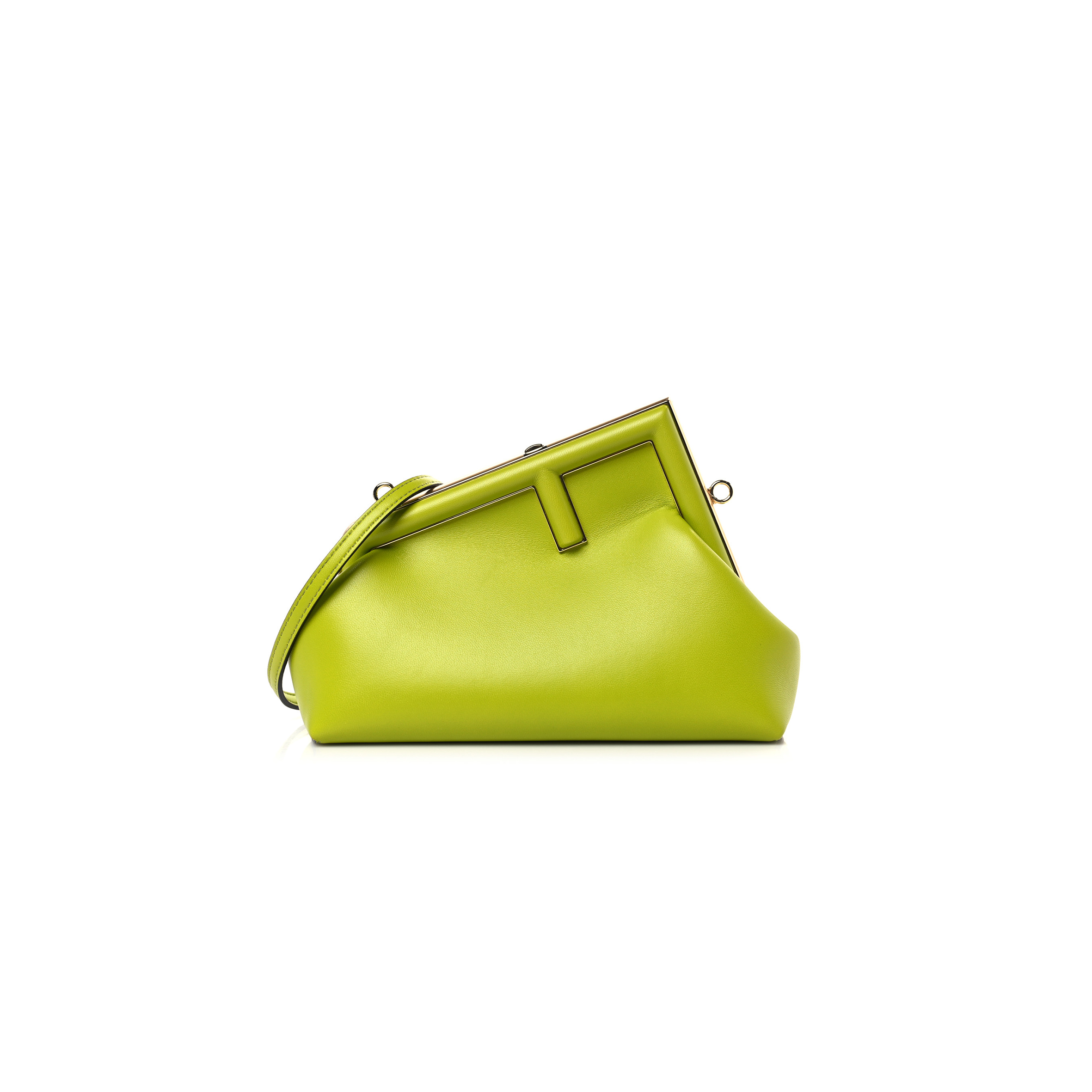 FENDI SHINY NAPPA SMALL FENDI FIRST WASABI (28*20*11cm) FENDI SHINY NAPPA SMALL FENDI FIRST WASABI (28*20*11cm)