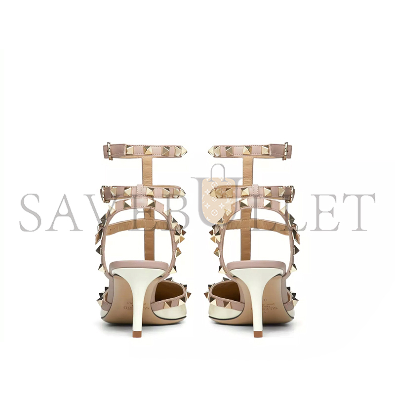 VALENTINO ROCKSTUD CAGED PUMP 65MM 5W2S0375VNW_L62 VALENTINO ROCKSTUD CAGED PUMP 65MM 5W2S0375VNW_L62