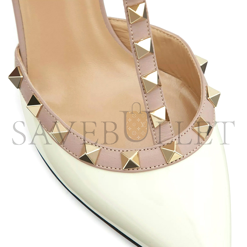 VALENTINO ROCKSTUD CAGED PUMP 65MM 5W2S0375VNW_L62 VALENTINO ROCKSTUD CAGED PUMP 65MM 5W2S0375VNW_L62