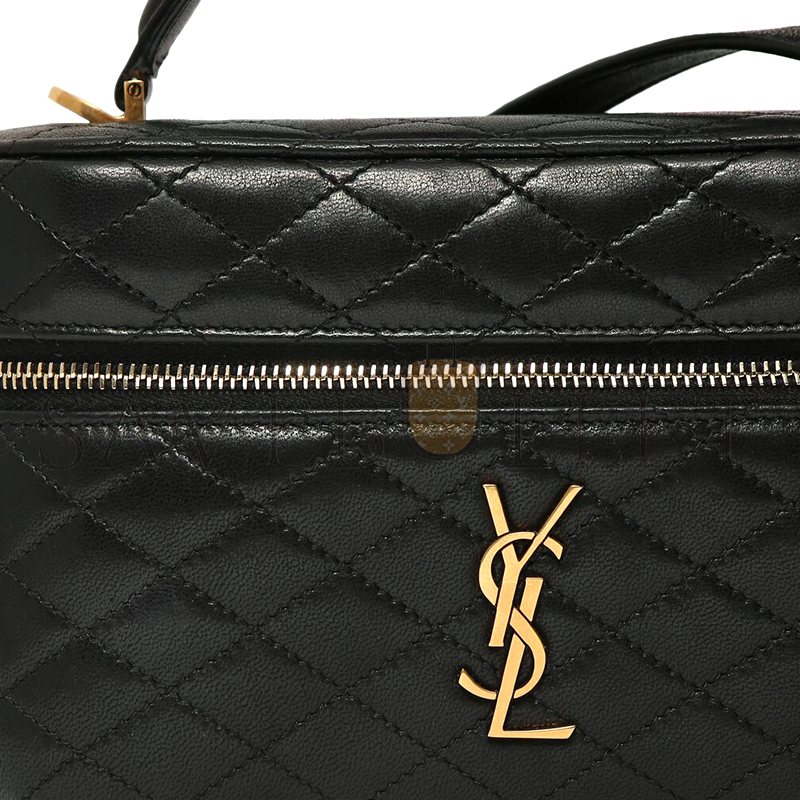 YSL MINI GABY LEATHER VANITY BAG 819285PCEX1EL07 (12*8*4cm)