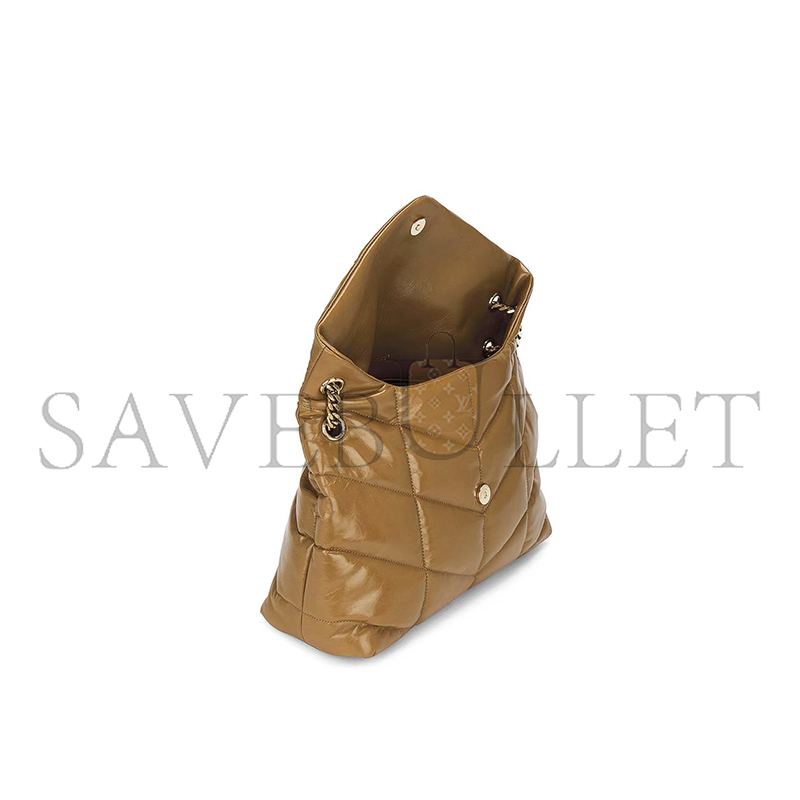YSL PUFFER MEDIUM IN LEATHER 2402226697850 (35*23*13cm)
