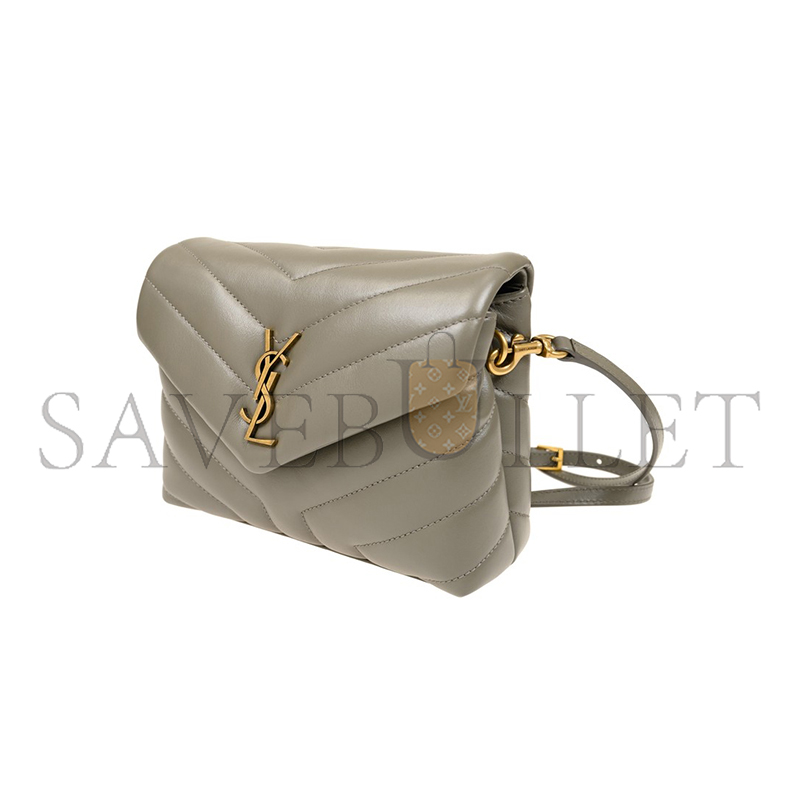 YSL TOY LOULOU LEATHER SHOULDER BAG 678401DV7071229 (20*14*7cm)