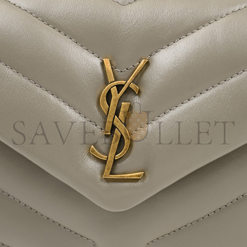 YSL TOY LOULOU LEATHER SHOULDER BAG 678401DV7071229 (20*14*7cm)