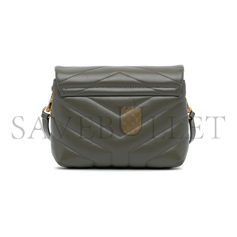 YSL TOY LOULOU LEATHER SHOULDER BAG PJC225953F956 (20*14*7cm)