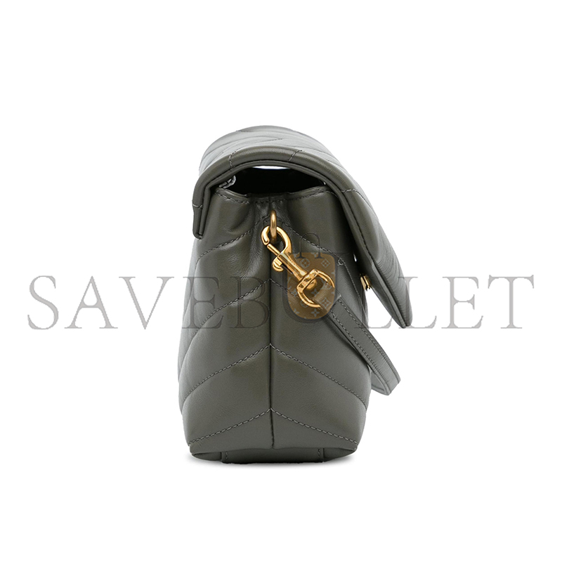 YSL TOY LOULOU LEATHER SHOULDER BAG PJC225953F956 (20*14*7cm)