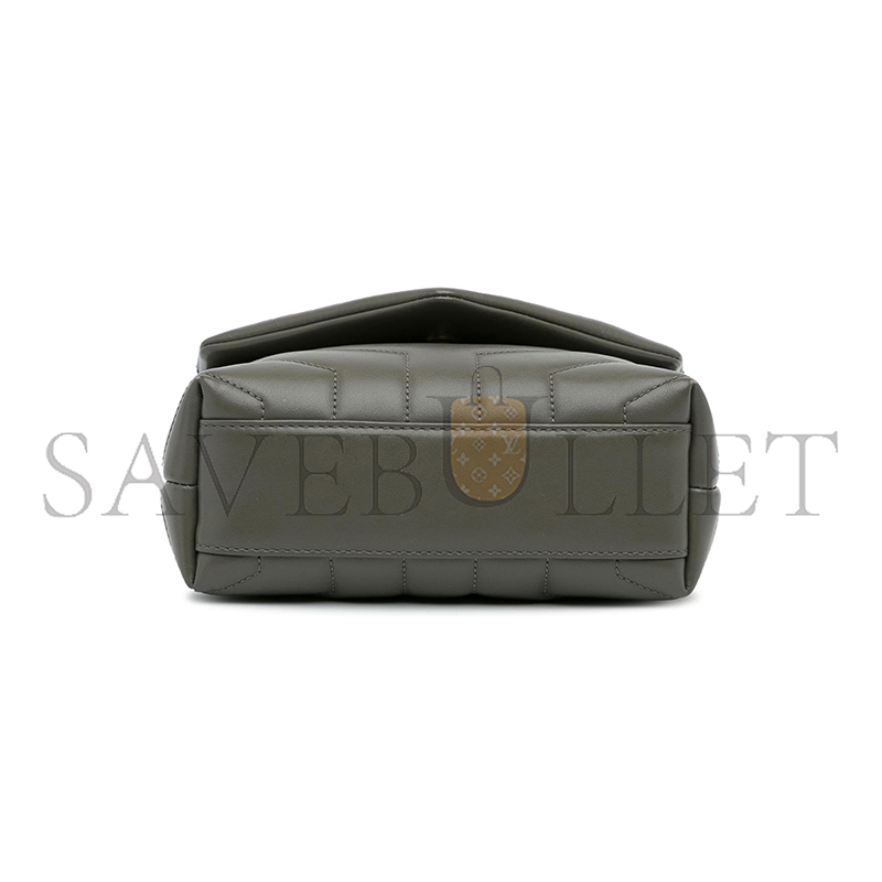 YSL TOY LOULOU LEATHER SHOULDER BAG PJC225953F956 (20*14*7cm)