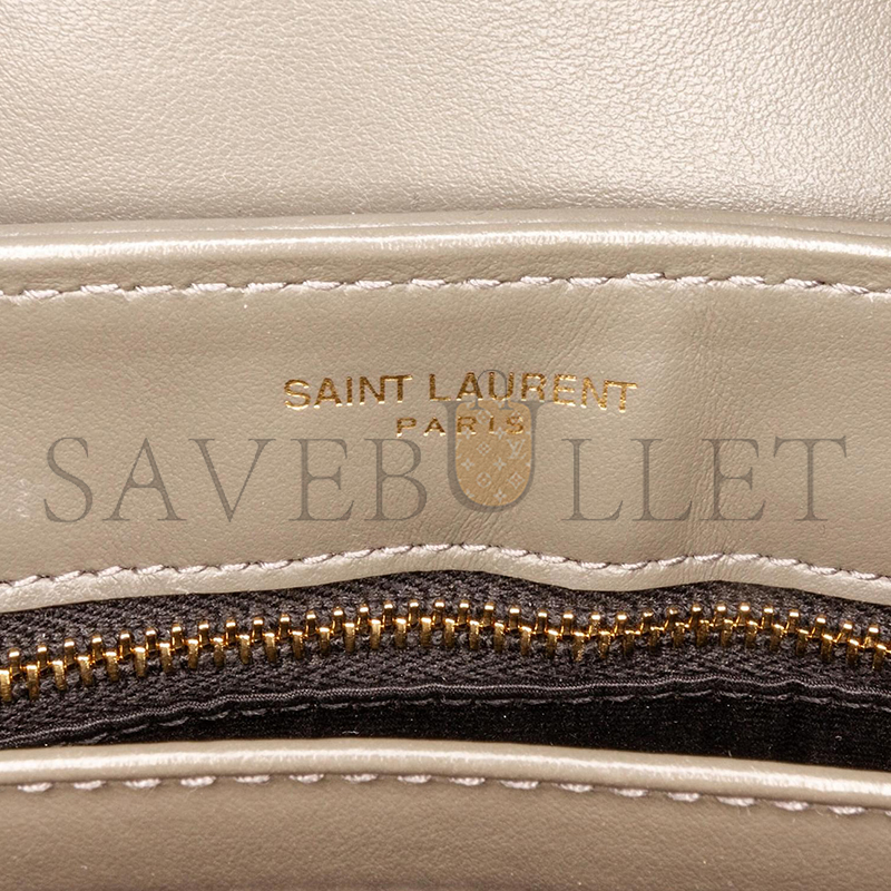 YSL TOY LOULOU LEATHER SHOULDER BAG PJC225953F956 (20*14*7cm)