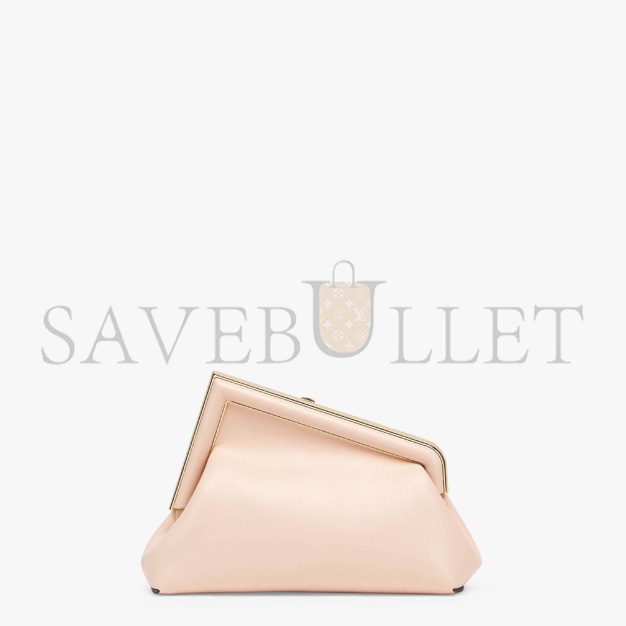 FENDI FIRST SMALL - PALE PINK LEATHER BAG 8BP129ABVEF14N1 (26*18*9.5cm) FENDI FIRST SMALL - PALE PINK LEATHER BAG 8BP129ABVEF14N1 (26*18*9.5cm)