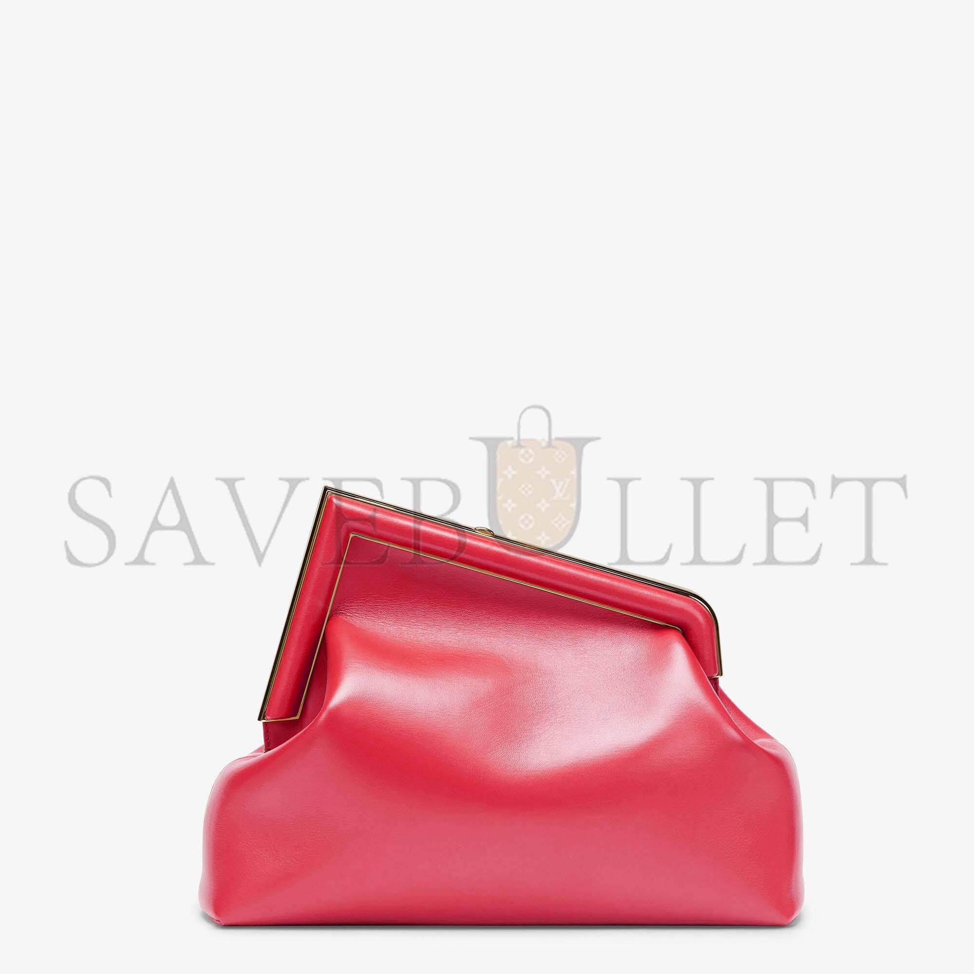 FENDI FIRST MEDIUM - FUCHSIA LEATHER BAG 8BP127ABVEF1HB7 (32.5*23.5*15cm) FENDI FIRST MEDIUM - FUCHSIA LEATHER BAG 8BP127ABVEF1HB7 (32.5*23.5*15cm)