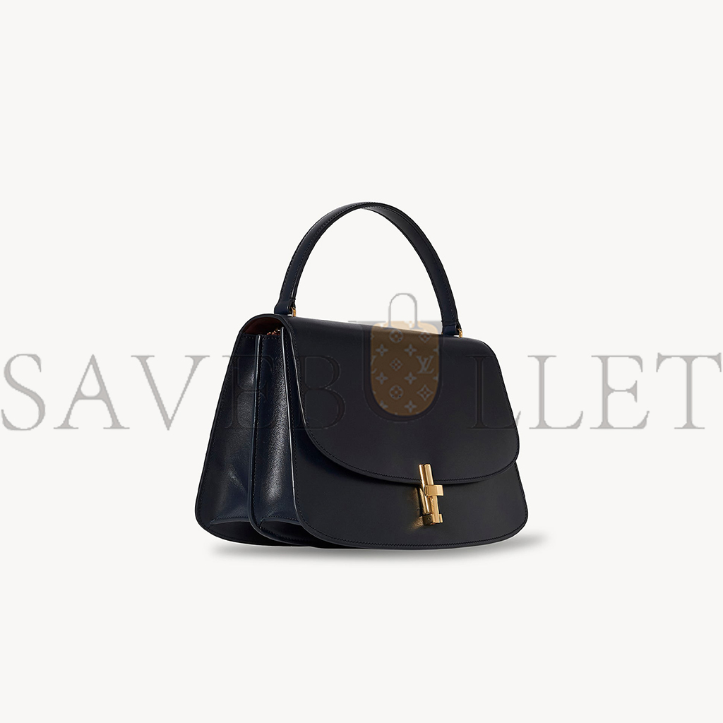 THE ROW SOFIA 10.00 BAG IN LEATHER BLACK W1446L60BLSG  (25*18*11cm)