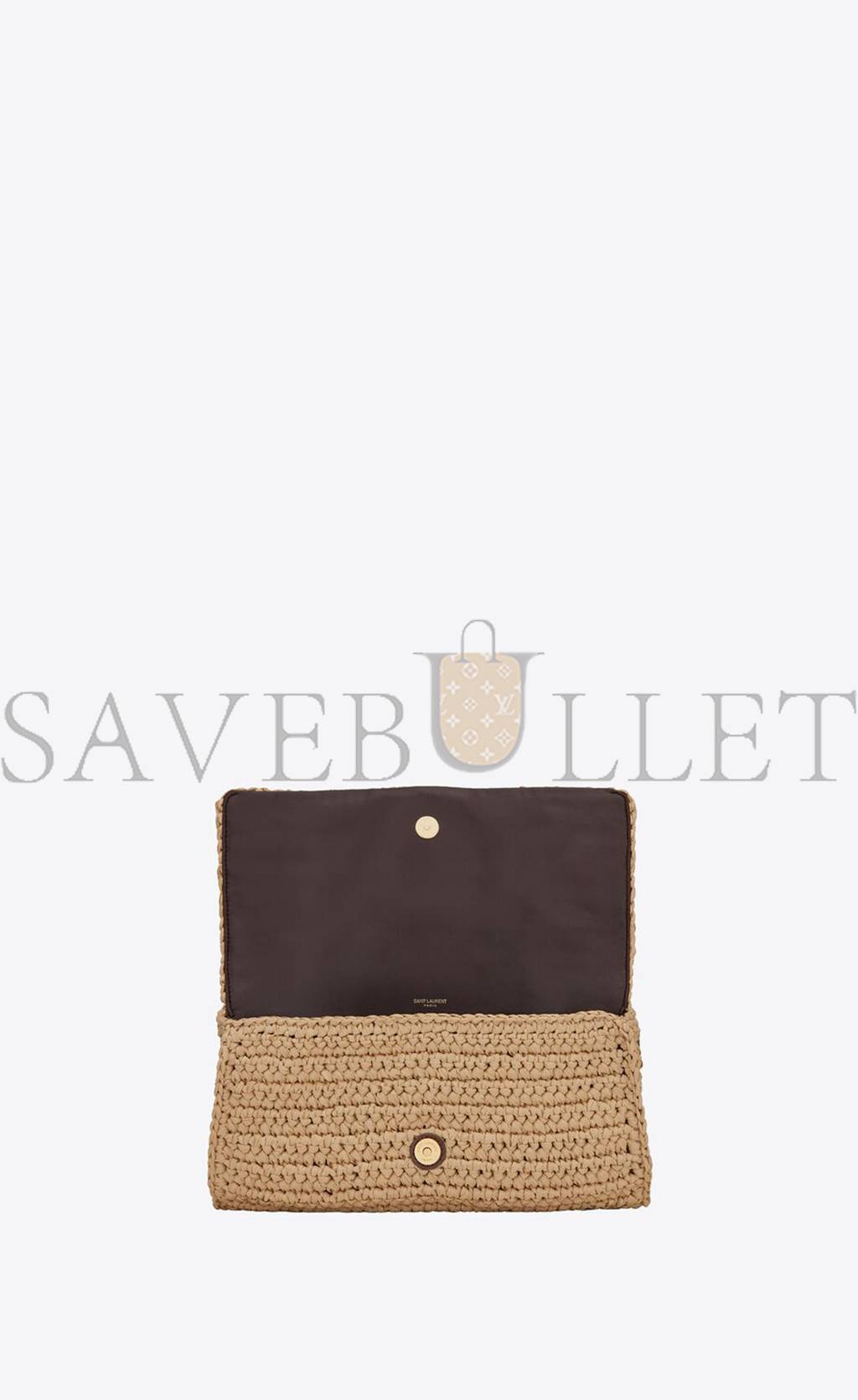 YSL KATE 99 CHAIN BAG WITH TASSEL IN RAFFIA 604276GG6AW7072 (26*13.5*4.5cm)