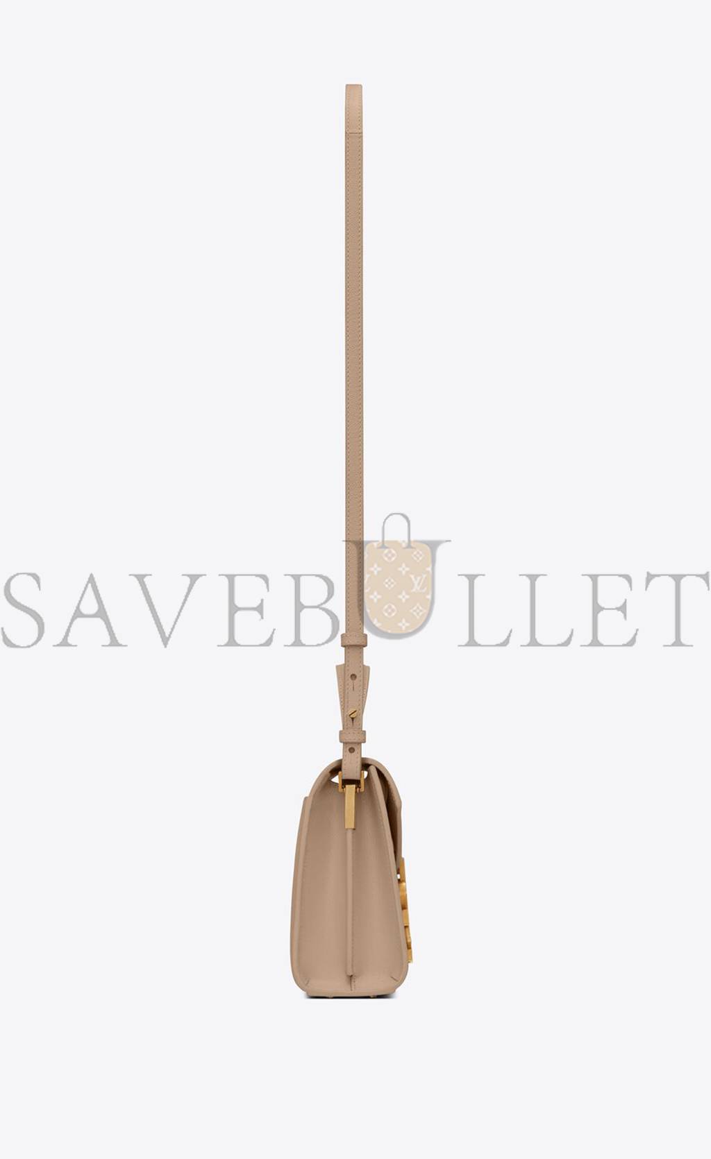 YSL CASSANDRA MINI TOP HANDLE BAG IN GRAIN DE POUDRE EMBOSSED LEATHER 623930BOW0W2721 (20*16*7.5cm)