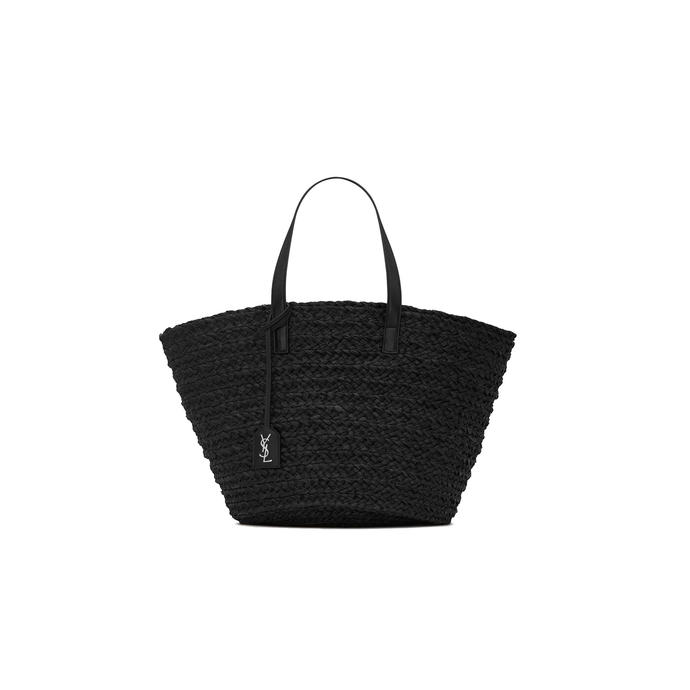 YSL PANIER MEDIUM BAG IN RAFFIA 693242GQTHE1000 (30*27*20cm) YSL PANIER MEDIUM BAG IN RAFFIA 693242GQTHE1000 (30*27*20cm)