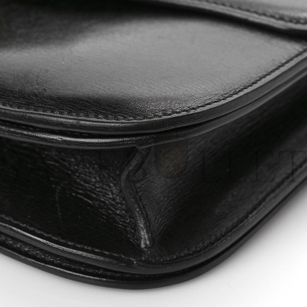 CELINE BOX CALFSKIN MEDIUM CLASSIC BOX FLAP BAG BLACK (23*18*7cm) CELINE BOX CALFSKIN MEDIUM CLASSIC BOX FLAP BAG BLACK (23*18*7cm)