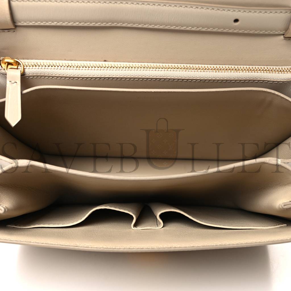 CELINE BOX CALFSKIN MEDIUM CLASSIC BOX FLAP BAG POWDER (23*18*6cm) CELINE BOX CALFSKIN MEDIUM CLASSIC BOX FLAP BAG POWDER (23*18*6cm)